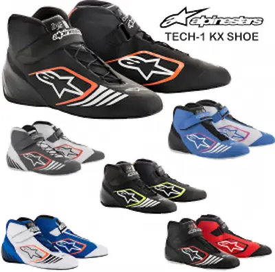 $99.95 • Buy Closeout Alpinestars T1-kx Kart Racing Shoes Authorized Usa Dealer Free Shipping