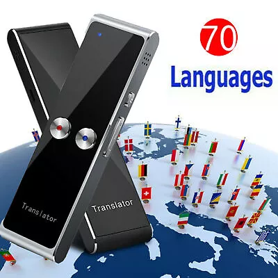 New T8 Translaty Smart Instant Real Time Voice 68 Languages Translator US • $29.99