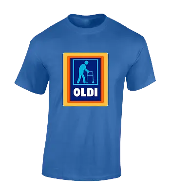 £9.99 • Buy Oldi Funny Mens T Shirt Joke Birthday Gift Present Idea For Dad Grandad Husband