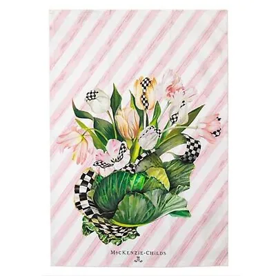 New Mackenzie Childs Cabbage Bouquet Dish Towel • $18.99