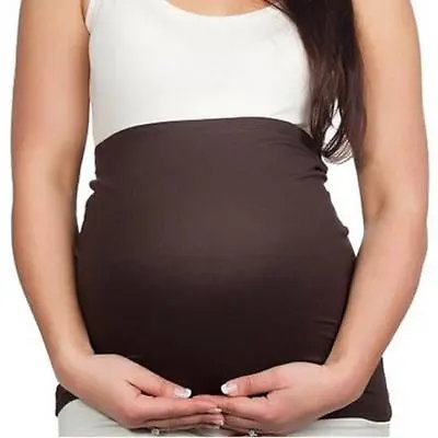 Maternity Pregnancy Belly Belt Bump Band Bando Support Girdle Wrap Size S M L TO • £5.11