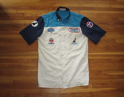 Rare Vintage 1980s Talbot Gitanes Ligier F1 Pit Crew Car Racing Shirt • $495