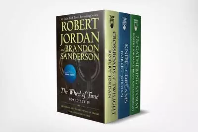 Wheel Of Time Premium Boxed Set IV: Books 10-12 (Crossroads Of Twilight Knife O • $72.15