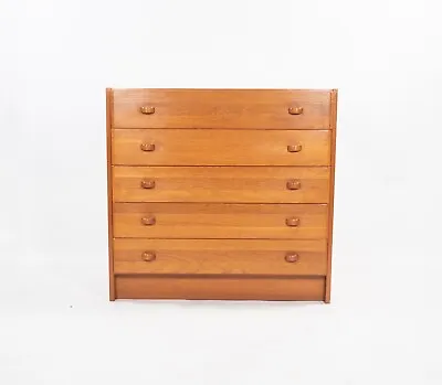 Mid Century Domino Mobler Danish Chest Of Drawers - *FREE UK DELIVERY • £425