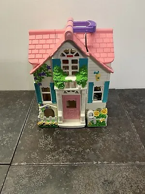 Mattel 2004 Fisher Price Loving Family Sweet Streets Country Cottage Doll House! • $22.95