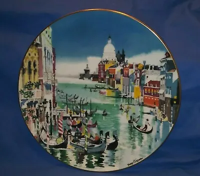 1977 Royal Doulton Dong Kingman Grand Canal Venice Plate • $12.99