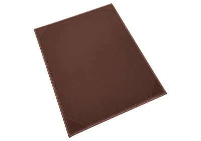 Winco LMS-811BN Brown Single View Menu Cover For 8.5x11-Inch Insets • $17.65