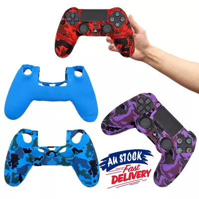 $9.99 • Buy Anti-Slip PS4 Controller Skin Silicone Cover Protector Case For Playstation 4