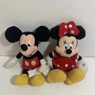 Mickey And Minnie Mouse Stuffed Dolls -Walt Disney World • $11.77