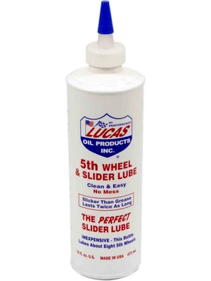 $35.20 • Buy Lucas Oil 5Th Wheel And Slider Lube Virtually Waterproof 473ml (10030)