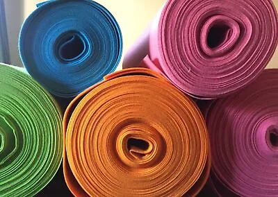 £9.99 • Buy THICK FELT BY SQUARE METRE 100cm X 100cm SALE CLEARANCE Blended Wool 3mm