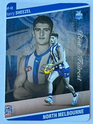 2024 Teamcoach Best & Fairest - Harry Sheezel  BF-12 North Melbourne • $3