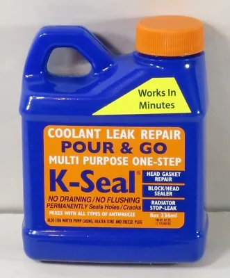 K-SEAL ST5501D Permanent Coolant Leak Repair 8 Oz FIX Gasket Radiator Case Of 6 • $100.37