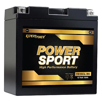 ExpertPower YB16CL-BS AGM Battery Replacement For CB16CL-B AB16CLB YUAM2S6CL • $54.99