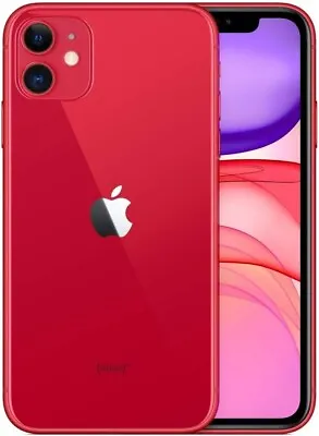 Apple IPhone 11 64GB Red A2111 MHC63LL/A Verizon Clean ESN Very Good (PC) • $206.95