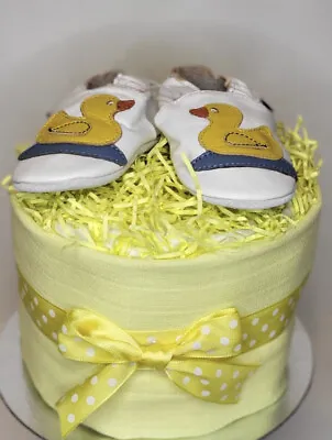 Cute Mini Nappy Cake  Ideal Gift Maternity  Baby Shower  • £6