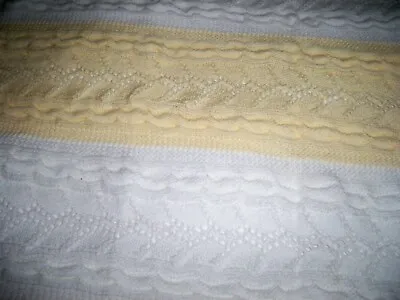 £20 • Buy Hand Knitted Baby Shawl Blanket Baby Shower  41in X 43in   New 