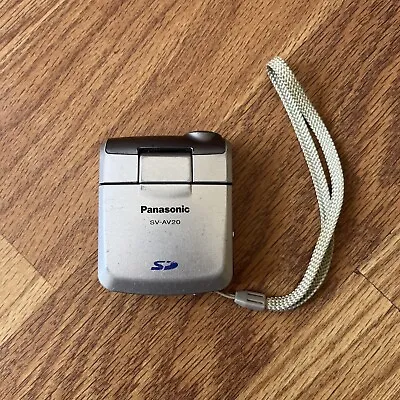 Panasonic SV-AV20 Camcorder -  Silver • $48