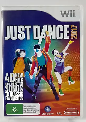 Just Dance 2017 - Nintendo Wii Game Complete With Manual (FREE POSTAGE) • $17.50