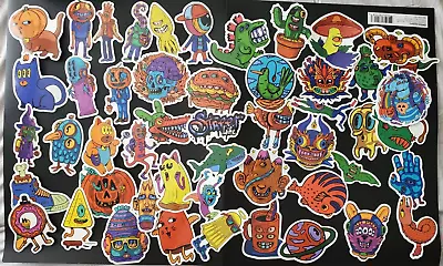 Street Life Graffiti Artist Skater Stickers 50pc Vinyl • $4.99