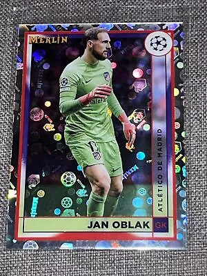 2022-23 Merlin Chrome UEFA #28 Jan Oblak Vintage Refractor Atletico De Madrid • $0.99