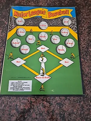 Baseball Magnetic Dart Board - 1950's ? • $20