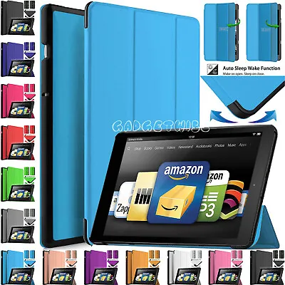 £6.99 • Buy Flip Magnetic Smart Leather Stand Case Cover For Amazon Kindle Fire HD 8  2018