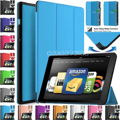 £6.99 • Buy Flip Magnetic Smart Leather Stand Case Cover For Amazon Kindle Fire HD 8  2018