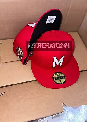 New Era Diablos Rojos Del Mexico Ramoncito Patch 59fifty  Fitted Cap Size 7 1/2 • $50