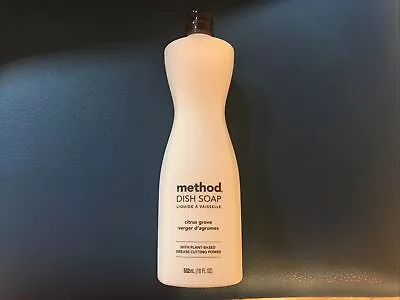 One Bottle Of Method Dish Soap GRAPEFRUIT 18 Fl Oz Limited Edition NEW! • $9.99