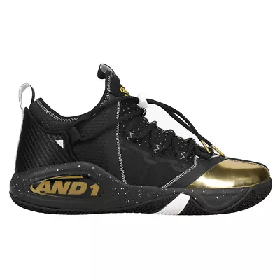 AND1 Attack 2.0 Basketball  Mens Black Sneakers Athletic Shoes AD90028M-BHY • $59.99