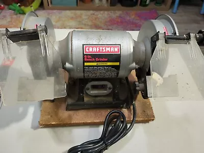 Craftsman 6 Inch Bench Grinder Model No. 152.211060 • $44.99