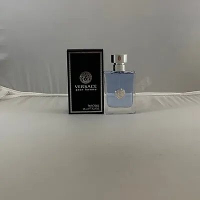 Versace Pour Homme Cologne By Gianni Versace 1.6 / 1.7 Oz / 50 Ml EDT New In Box • $28.95