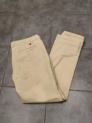 Canterbury New Zealand Played In Heaven Beige Chino Trousers W38 L32 • £14.99