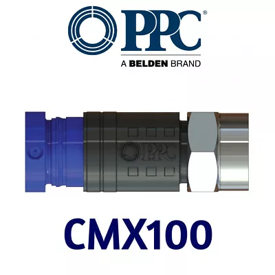 £3.95 • Buy Snap Seal Compression F Type Plug Cmx100 Connector Ct100 Rg6 Wf100 Coax Cable