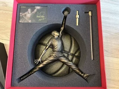 Super Rare Enterbay Michael Jordan Sculpture Bronze Edition 1/6 Air Jumpman Nike • $399.99