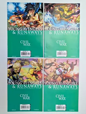 Civil War: Young Avengers & Runaways #1-4 Complete 2006 • $7