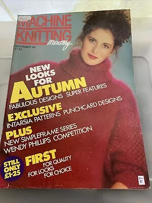 £2.50 • Buy Machine Knitting Monthly Magazine - November 1988