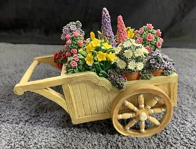 $99.99 • Buy San Francisco Music Box Company,  Flower Cart  Plays You Are My Sunshine (read!)