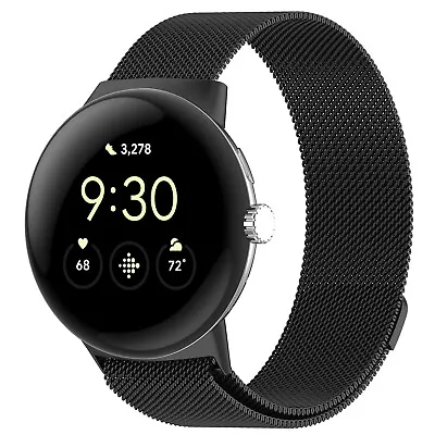 Milanese Stainless Steel Loop Strap Band Bracelet For Google Pixel Watch 1 / 2 • $9.49