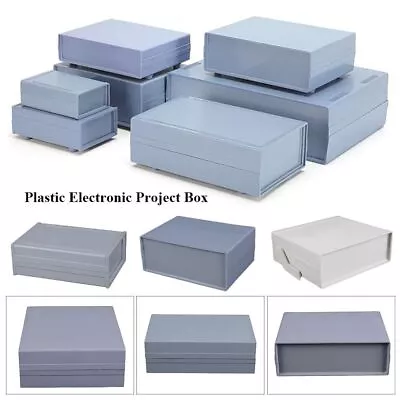 Waterproof Cover Project Instrument Case Electronic Project Box Enclosure Boxes • $33.02