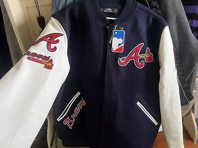 Letterman Atlanta Braves Wool Varsity Heavy Jacket XL • $100