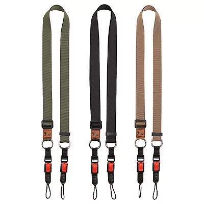 Cotton Rope Camera Neck Strap Shoulder Strap Leather Lanyard • £11.99