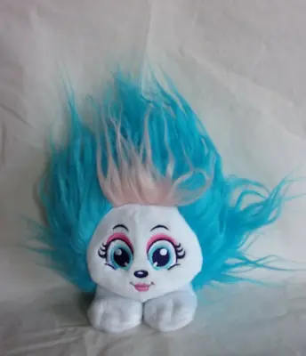 $6.99 • Buy Zuru Shnooks “mellow” With Blue And Pink Hair Plush