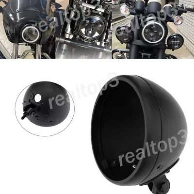 7  Inch Motorcycle Headlight Housing Headlamp Light Bulb Bucket For Kawasaki • $53.02