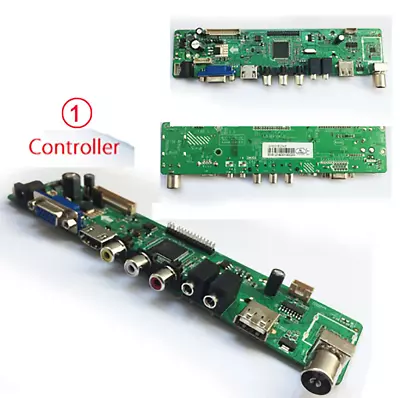 V56 Universal LED TV Controller  Board Support 1920*1080 7inch-55inch LVDS Panel • $29.95