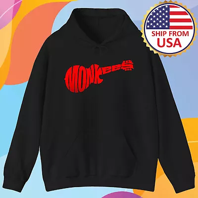 The Monkees Black Hoodie Sweatshirt Size S-3XL • $36.89