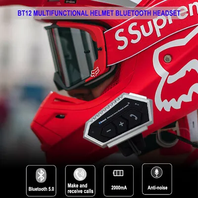 DOT Modular Flip Up Bluetooth Motorcycle Helmet Full Face Dual Visor Moto Helmet • $33.99