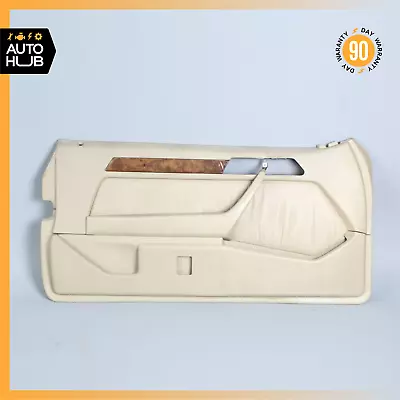 88-93 Mercede W124 300CE Coupe Front Left Side Interior Door Panel Beige OEM • $327.85