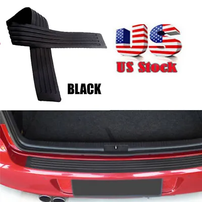 For Ford Black Rubber Car Door Scuff Sill Cover Panel Step Protectors • $13.98